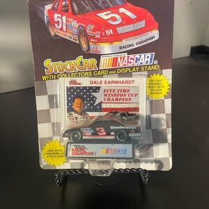 Dale Earnhardt Stock Car with Collector's Card